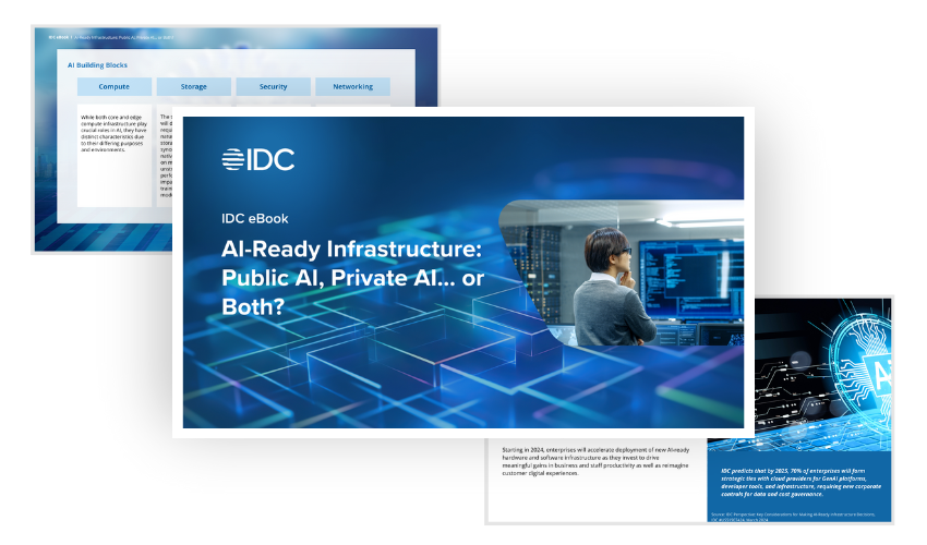 Title page: AI-Ready Infrastructure: Public AI, Private AI... or Both?