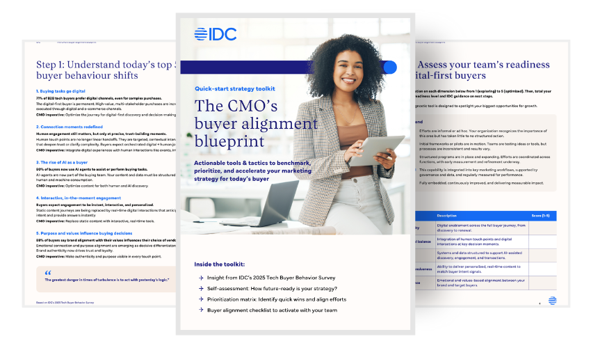 The CMO’s Buyer Alignment Blueprint