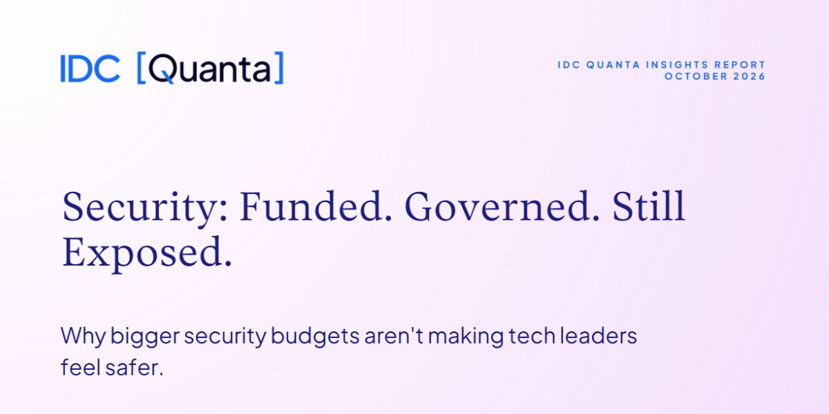 Security: Funded. Governed. Still Exposed. 