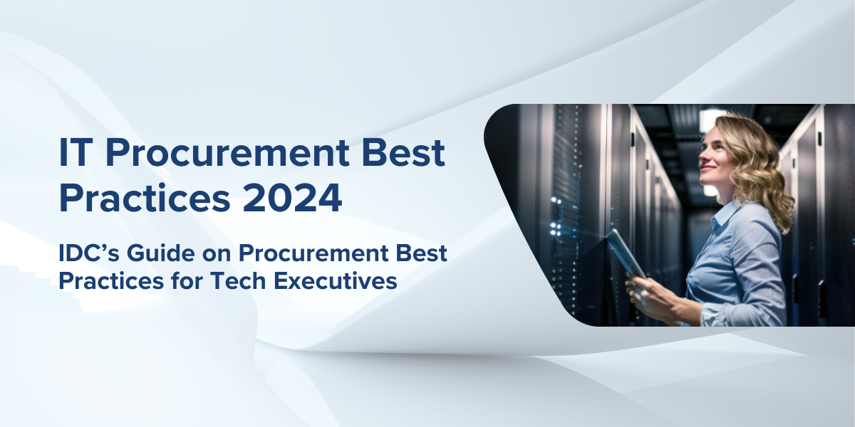 Download the eBook, IT Procurement Best Practices 2024, today.