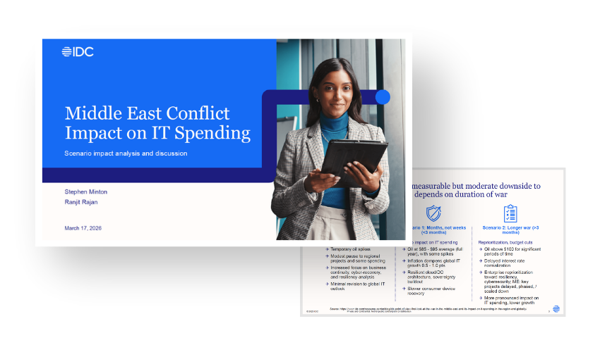 Middle East Conflict Impact on IT Spending